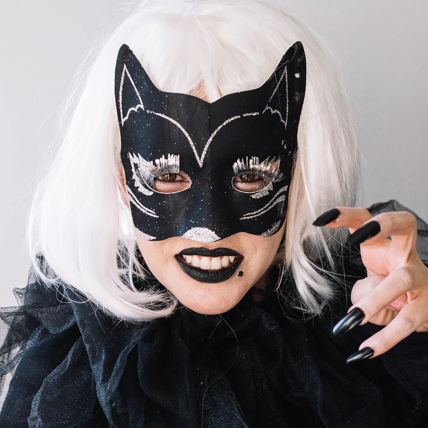 imageSpooktacular Creations Halloween Face Body Paint Black Lipstick for Adult Clown SFX Foundation Cream Makeup for Sports Festival or Stage Makeup Cosplay Party Dress Up 013 Ozblack