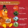 imageJOIEDOMI 6FT Thanksgiving Inflatable Turkey Decoration Outdoor Light Up Inflation Turkey with LED Happy Thanksgiving Blow Up Yard Decorations for Outside Yard Garden Lawn Party Supplies