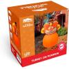 imageJOIEDOMI 6FT Thanksgiving Inflatables Turkey on Pumpkin Outdoor Decorations Light Up Inflation Turkey Pumpkin with LED Happy Thanksgiving Blow Ups for Outside Decorations Yard Garden Lawn Party