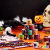 imageJOYIN 100 PCS Halloween Slap Bracelets for Kids Halloween Bracelets Bulk for Girls Boys Gifts Friendship Bracelets Snap Bracelets for Halloween Party Favors Goodie Bag Fillers