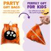 imageJOYIN 108 PCS Halloween Drawstring Treat Bags with 9 Character Designs Mini Halloween Goodie Candy Bags Plastic Gift Bag Bulk for Kids Boys Girls Trick or Treating Party Favor Supplies