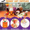 imageJOYIN 108 Pcs Halloween Cellophane Bags for Sweet Candy Treat Goodie Gift Bags Bulk with Twist Tie for Kids Trick or Treating Halloween Day Table Decor and Party Favor Supplies in 12 Designs