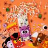 imageJOYIN 108 Pcs Halloween Cellophane Bags for Sweet Candy Treat Goodie Gift Bags Bulk with Twist Tie for Kids Trick or Treating Halloween Day Table Decor and Party Favor Supplies in 12 Designs