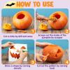 imageJOYIN 12 Pcs Halloween Pumpkin Carving Kit Tools Professional Carving Set with Handbag 12 Stainless Steel Doublesided Sculpting Tool for Kids DIY JackoLantern Party Decor Family Craft SuppliesClassic Set with Accessories