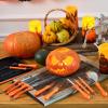 imageJOYIN 12 Pcs Halloween Pumpkin Carving Kit Tools Professional Carving Set with Handbag 12 Stainless Steel Doublesided Sculpting Tool for Kids DIY JackoLantern Party Decor Family Craft SuppliesClassic Set
