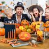 imageJOYIN 12 Pcs Halloween Pumpkin Carving Kit Tools Professional Carving Set with Handbag 12 Stainless Steel Doublesided Sculpting Tool for Kids DIY JackoLantern Party Decor Family Craft SuppliesClassic Set