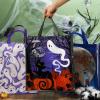 imageJOYIN 12PCS Halloween Large Treat Goody Tote Bags 17 x 15 Halloween Candy Gift Bags Bulk Goodie Snack Baggies for Kids Trick or Treating School Classroom Gifts Party Favor Supplies in 6 Designs