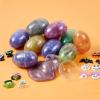 imageJOYIN 12PCS Halloween Slime Toys Slime Eggs with Stress Relief and Squeeze Playing Squishy Toys for Kids Trick or Treating Halloween Party Favors Supplies While You are Working from Home