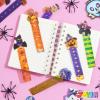 imageJOYIN 144 PCS Halloween Bookmark Rulers Party Favor Pack 6 Designs with Halloween Themed Prints for Holiday Decorations Goodies Classroom Rewards Goodie Bag Stuffer and Kids Trick or Treat Prizes