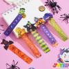 imageJOYIN 144 PCS Halloween Bookmark Rulers Party Favor Pack 6 Designs with Halloween Themed Prints for Holiday Decorations Goodies Classroom Rewards Goodie Bag Stuffer and Kids Trick or Treat Prizes