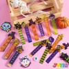 imageJOYIN 144 PCS Halloween Bookmark Rulers Party Favor Pack 6 Designs with Halloween Themed Prints for Holiday Decorations Goodies Classroom Rewards Goodie Bag Stuffer and Kids Trick or Treat Prizes
