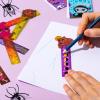 imageJOYIN 144 PCS Halloween Bookmark Rulers Ruler Markers Party Favor Pack 6 Designs with Halloween Themed Print for Party Dcor Classroom Rewards Supplies Goodie Bag Filler Kid Trick or Treat Prize