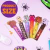 imageJOYIN 144 PCS Halloween Bookmark Rulers Ruler Markers Party Favor Pack 6 Designs with Halloween Themed Print for Party Dcor Classroom Rewards Supplies Goodie Bag Filler Kid Trick or Treat Prize
