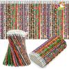 imageJOYIN 144 PCS Halloween Pencils with Eraser 12 Designs Halloween Stationery Set for Kids Gifts Prizes Wooden Drawing Pencils Classroom Party Favor Supplies Trick or Treat Goodies Bags Fillers