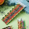 imageJOYIN 144 PCS Halloween Pencils with Eraser 12 Designs Halloween Stationery Set for Kids Gifts Prizes Wooden Drawing Pencils Classroom Party Favor Supplies Trick or Treat Goodies Bags Fillers