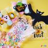 imageJOYIN 150 PCS Halloween Cellophane Treat Bags Self Adhesive Clear Cookie and Candy Bags for Kids Trick or Treating Small Goodie Gift Ziplock Bag Bulk for Halloween Party Favors Supplies in 6 Designs