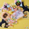 imageJOYIN 150 PCS Halloween Cellophane Treat Bags Self Adhesive Clear Cookie and Candy Bags for Kids Trick or Treating Small Goodie Gift Ziplock Bag Bulk for Halloween Party Favors Supplies in 6 Designs
