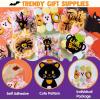 imageJOYIN 150 PCS Halloween Cellophane Treat Bags Self Adhesive Clear Cookie and Candy Bags for Kids Trick or Treating Small Goodie Gift Ziplock Bag Bulk for Halloween Party Favors Supplies in 6 Designs