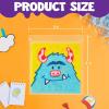 imageJOYIN 150 Pcs Halloween Cellophane Treat Bags Candy Goodie Bags Halloween Goody Gift Bag for Kid Trick or Treating Small Ziplock Snack Cookie Bag Bulk for Classroom Party Favor Supplies in 6 Design