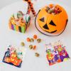 imageJOYIN 150PCS Halloween Cellophane Treat Bags Halloween Goodie Candy Bags Clear Selfadhesive Bag Plastic Cookie Bag Bulk for Kids Trick or Treating Classroom Party Favor Supplies in 6 DesignsMulticolor