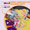 imageJOYIN 150PCS Halloween Cellophane Treat Bags Halloween Goodie Candy Bags Clear Selfadhesive Bag Plastic Cookie Bag Bulk for Kids Trick or Treating Classroom Party Favor Supplies in 6 DesignsMulticolor