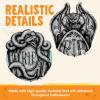 imageJOYIN 157 Halloween Decorations Outdoor Graveyard Tombstones 6 Pcs Skeleton RIP Plastic Gravestones Halloween Decor with 12 Metal Stakes for Yard Lawn Garden Prop Party Decor SuppliesClassic
