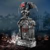 imageJOYIN 17 Halloween Animatronic Outdoor Tombstones Decorations LED Graveyard Gravestone Decorations Animated Decor Outside with Sound Activated Creepy Voice Motion for Yard Garden Haunted House Lawn