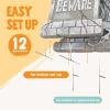 imageJOYIN 17 Halloween Decorations Outdoor Tombstones 5 Pack Halloween Foam Graveyard Headstone Decorations with 12 Bonus Metal Stakes for Yard Lawn Outside DecorGray