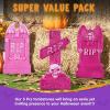 imageJOYIN 17 Halloween Foam RIP Graveyard Tombstones 5 Pack Halloween Tombstones Outdoor Decorations for Graves Decorations with 12 Metal Stakes for Cemetery Yard Lawn Party DecorPink  Orange