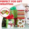 imageJOYIN 18 PCS Christmas Paper Bags for Present Xmas Gift Wrap Bags with Handles for Wrapping Xmas Holiday Presents Thanksgiving Gift Decor Classroom and Party Favors 9quotx 35quotx 73quot