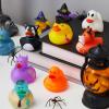 imageJOYIN 18 PCS Halloween Rubber Ducks Halloween Ducks for Halloween Goodie Bag Fillers Rubber Duckies Baby Bath Toys for Halloween Party Favors Decorations School Classroom Game Prizes
