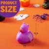 imageJOYIN 18 PCS Halloween Rubber Ducks Halloween Ducks for Halloween Goodie Bag Fillers Rubber Duckies Baby Bath Toys for Halloween Party Favors Decorations School Classroom Game Prizes