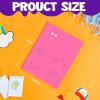 imageJOYIN 18 Packs Halloween Craft Foam Stickers Arts Activities Party Supplies Kids Party Favors Pumpkin Decorating Kit Jack O Lantern Face Stickers in 6 Designs Pumpkin Decor School GamesFunny