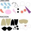 imageJOYIN 18 Packs Halloween Craft Foam Stickers Arts Activities Party Supplies Kids Party Favors Pumpkin Decorating Kit Jack O Lantern Face Stickers in 6 Designs Pumpkin Decor School GamesCute