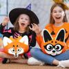 imageJOYIN 18 Packs Halloween Craft Foam Stickers Arts Activities Party Supplies Kids Party Favors Pumpkin Decorating Kit Jack O Lantern Face Stickers in 6 Designs Pumpkin Decor School GamesCute
