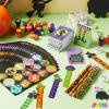 imageJOYIN 192PCS Halloween Stationery Set Trick or Treat Gifts for Kids 24 Pack Halloween Themed Stationery Set for Party Favors Carnival Game Prizes Classroom School Party Supplies Goodie Bag Fillers
