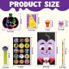 imageJOYIN 192PCS Halloween Stationery Set Trick or Treat Gifts for Kids 24 Pack Halloween Themed Stationery Set for Party Favors Carnival Game Prizes Classroom School Party Supplies Goodie Bag Fillers