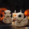 imageJOYIN 2 PCS 45 Duck Skeleton Plastic Bones Halloween Decorations for Spooky Animal Courtyard Halloween Graveyard Decor Indoor Outdoor Prop Party Trick or Treat Decor
