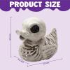 imageJOYIN 2 PCS 45 Duck Skeleton Plastic Bones Halloween Decorations for Spooky Animal Courtyard Halloween Graveyard Decor Indoor Outdoor Prop Party Trick or Treat Decor