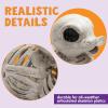 imageJOYIN 2 PCS 45 Duck Skeleton Plastic Bones Halloween Decorations for Spooky Animal Courtyard Halloween Graveyard Decor Indoor Outdoor Prop Party Trick or Treat Decor