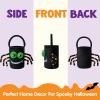 imageJOYIN 2 PCS Halloween Plush Candy Bucket 59quot X 87quot Tote Bucket Spider and Pumpkin Halloween Basket with Handle Trick or Treating Gift for Kid Party Favor Supplies Decor