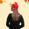 imageJOYIN 2 PCS Silly Thanksgiving Turkey Cap Novelty Hats for Thanksgiving Night Event Dressup Party Costume Hats for Role Play Carnival Cosplay Decoration ampamp Accessories