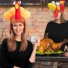 imageJOYIN 2 PCS Silly Thanksgiving Turkey Cap Novelty Hats for Thanksgiving Night Event Dressup Party Costume Hats for Role Play Carnival Cosplay Decoration ampamp Accessories