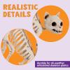 imageJOYIN 2 PCS Skeleton Cats Halloween Decorations Set Animal Courtyard for Photo Props Indoor Outdoor Decorations Trick or Treat Decor Spooky Scene Party Favors 7  79  3 inches