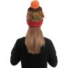 imageJOYIN 2 PCS Thanksgiving Pom Poms Beanie Hats Turkey Trots Thanksgiving Role Play Cosplay Party Supplies Accessories Costume Hats Brown