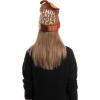 imageJOYIN 2 PCS Thanksgiving Pom Poms Beanie Hats Turkey Trots Thanksgiving Role Play Cosplay Party Supplies Accessories Costume Hats Brown