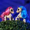 imageJOYIN 2 PCS Unicorn Skeleton Halloween Decoration 45 Inch Mini Animal Skeleton for Haunted House Desktop Indoor Outdoor Graveyard Decorations Halloween Party Prop Party Trick or Treat Decor