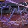 imageJOYIN 2 Pack 5 Ft Halloween Outdoor Decorations Hairy Black Spider Scary Giant Spider Fake Large Haunted House Props Halloween Yard Lawn Decorations Party Indoor DecorGray