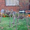 imageJOYIN 2 Pack 5 Ft Halloween Outdoor Decorations Hairy Black Spider Scary Giant Spider Fake Large Haunted House Props Halloween Yard Lawn Decorations Party Indoor DecorGray