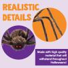 imageJOYIN 2 Pack 5 Ft Halloween Outdoor Decorations Hairy Black Spider Scary Giant Spider Fake Large Haunted House Props Halloween Yard Lawn Decorations Party Indoor DecorBrown